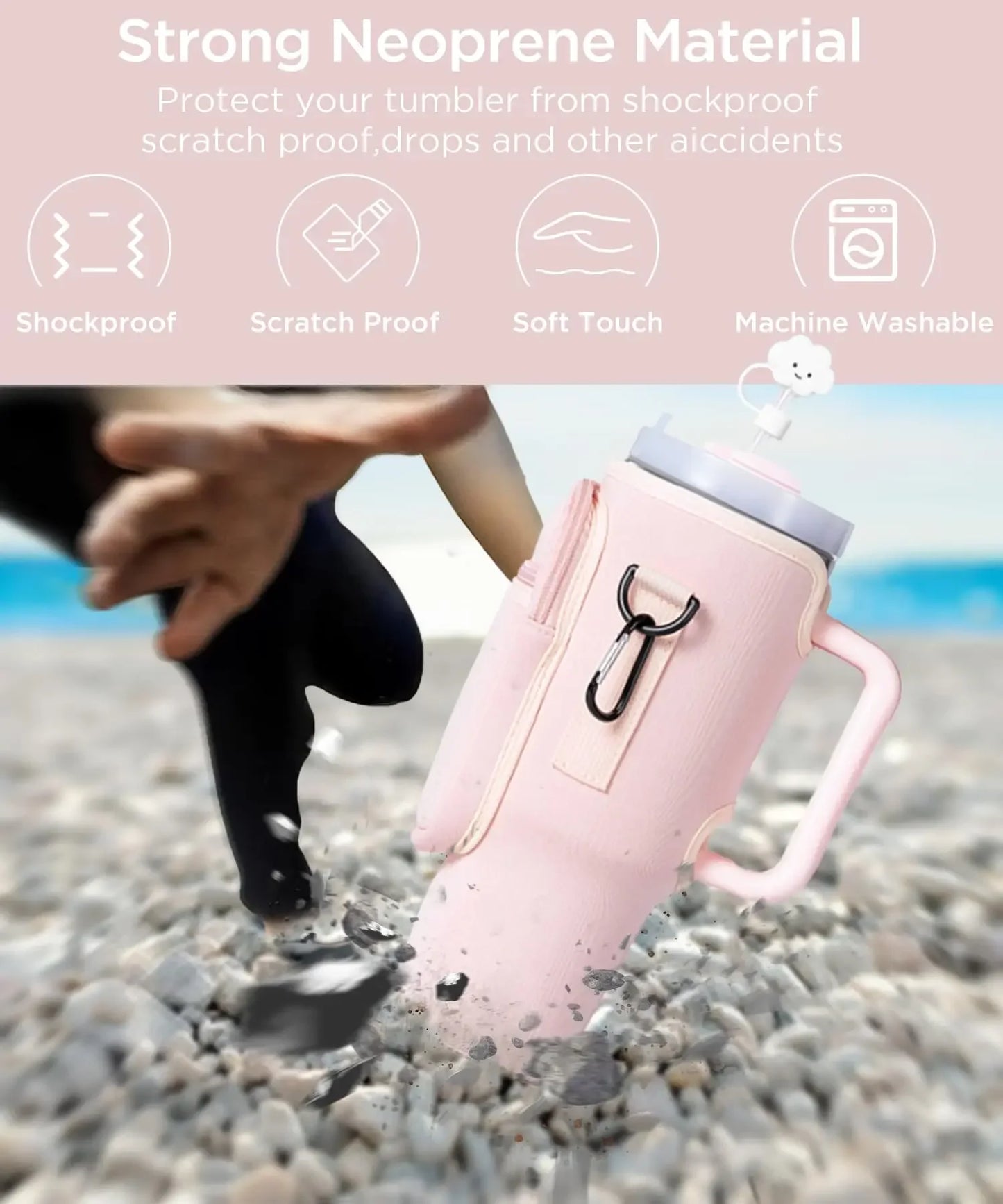 Stylish Phone and Water Bag Holder