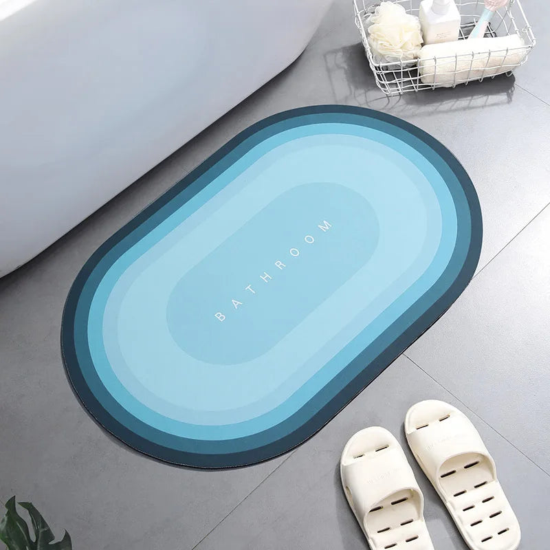 Absorbent Non Slip Bath Mat