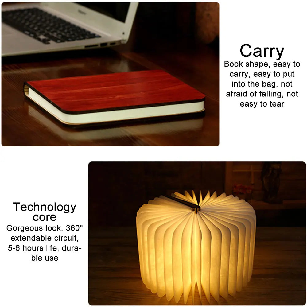 3D Creative Night Book Lamp